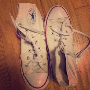 White high top converse